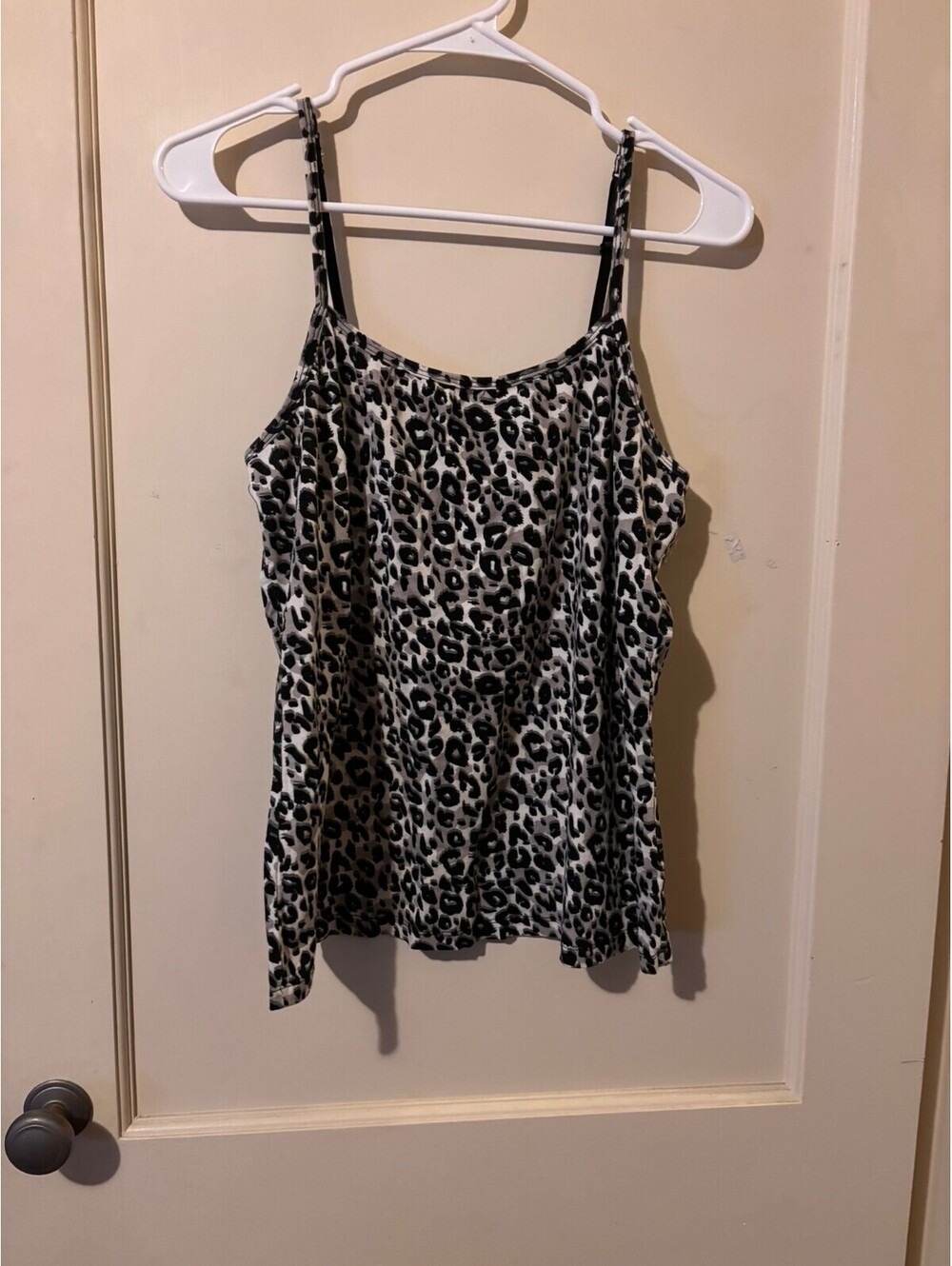 French Laundry Leopard print camisole XL